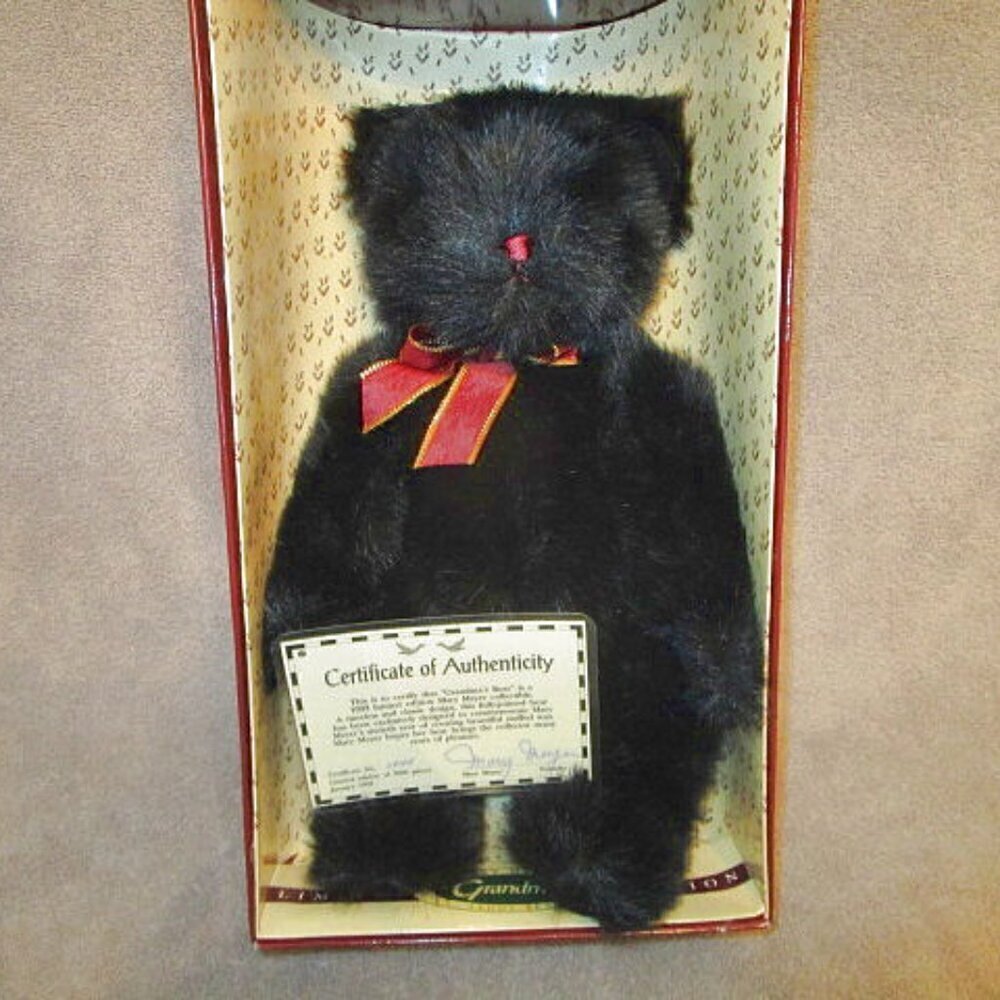 Vintage Mary Meyer Soft Plush Teddy Bear 14" Stuffed Animal Grandma's NOS 1993
